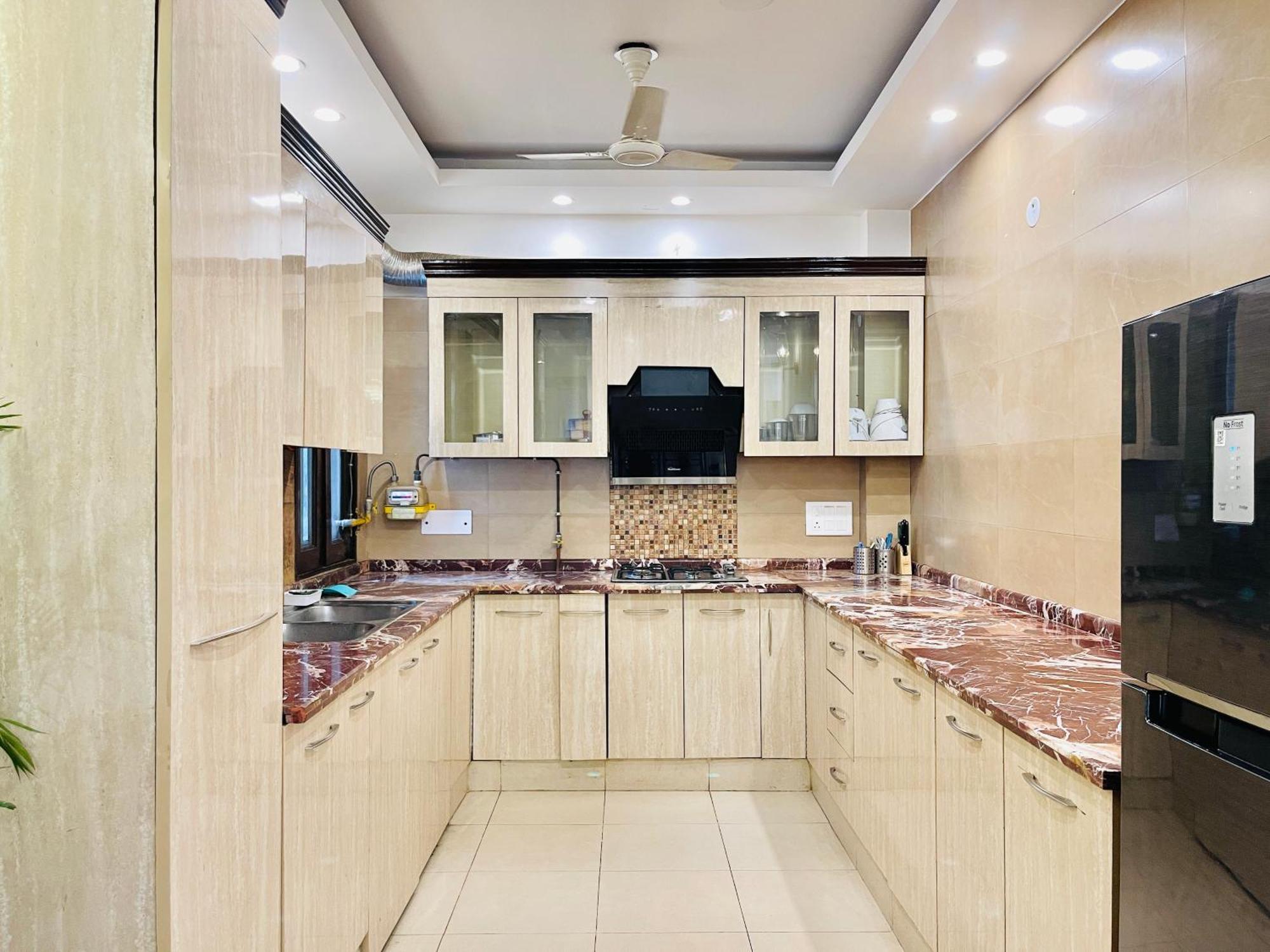Bedchambers Serviced Apartments South Extension 新德里 外观 照片